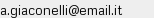 Indirizzo email