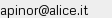 Indirizzo email